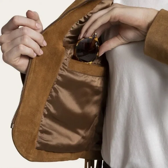 Tecovas Suede Fringe Jacket - Picture 3 of 9